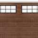 Steel Craft Elite Series Action Door Walnut